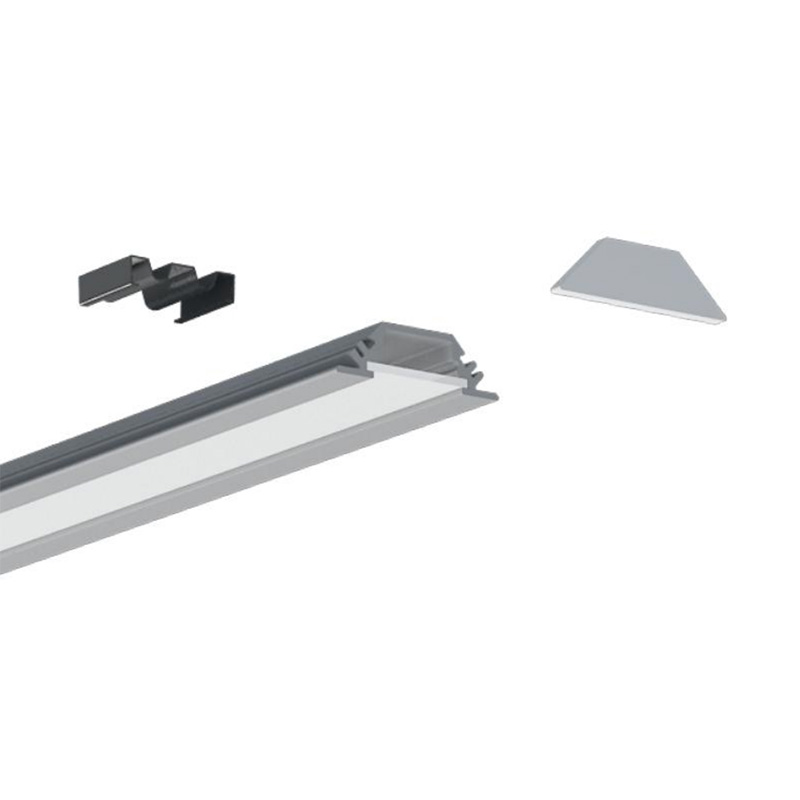 Recessed Aluminum LED Channel For 10mm LED Light Strips Recessed Aluminum LED Channel For 10mm LED Light Strips